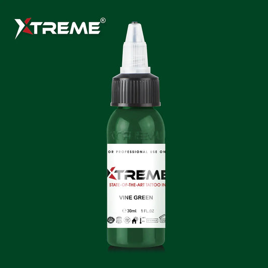 Tinta Xtreme - TINTA DE TATUAJE VERDE VINE - 30ml / 1oz