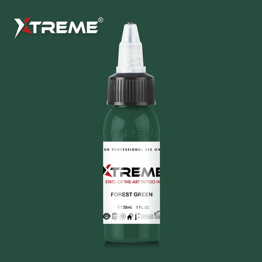 Tinta Xtreme - TINTA DE TATUAJE VERDE BOSQUE - 30ml / 1oz