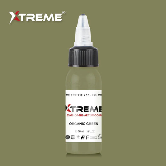 Tinta Xtreme - TINTA DE TATUAJE VERDE ORGÁNICA - 30ml / 1oz