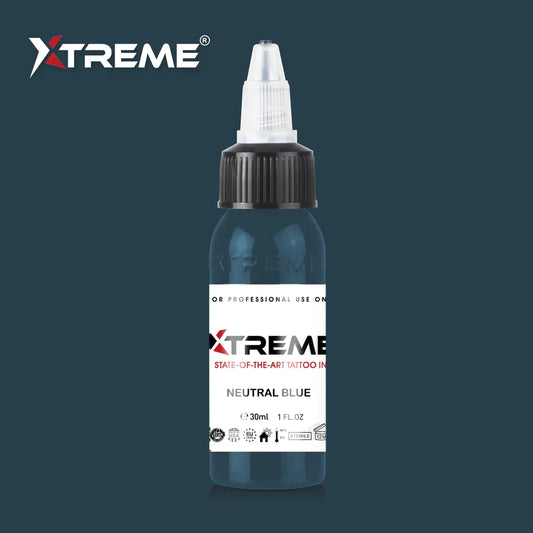 Tinta Xtreme - TINTA DE TATUAJE AZUL NEUTRO - 30ml / 1oz