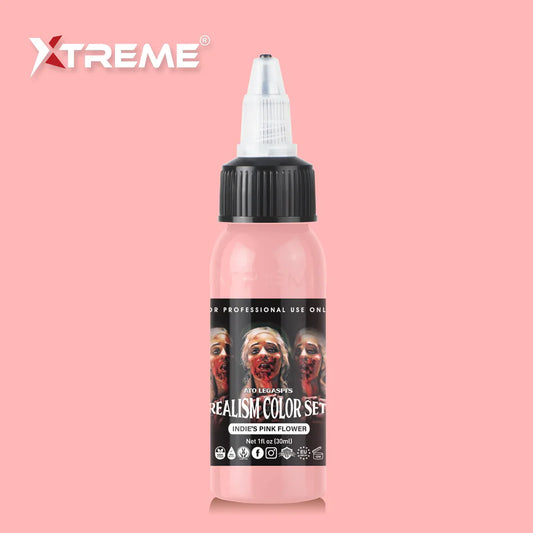 Tinta Xtreme - TINTA PARA TATUAJE DE FLOR ROSA DE INDIE - 30ml/1oz